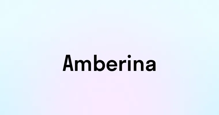 Amberina