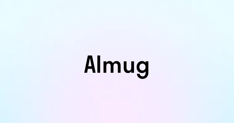 Almug