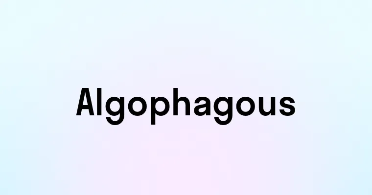 Algophagous