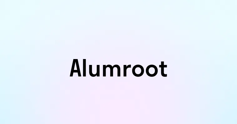 Alumroot