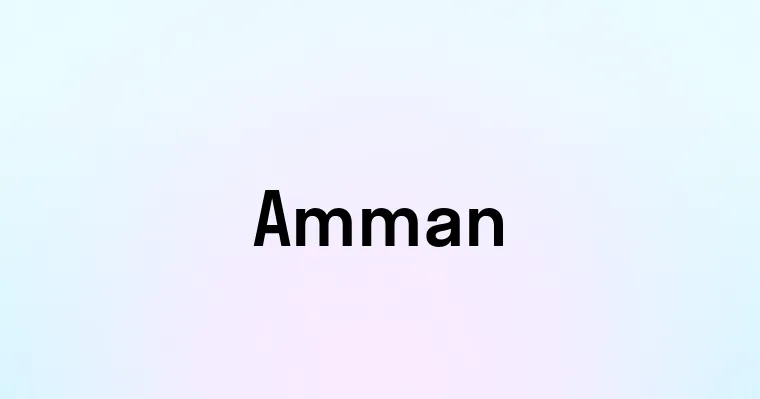 Amman