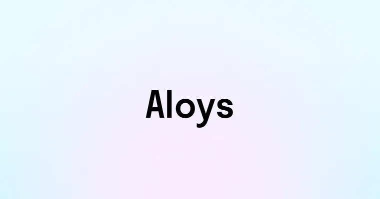 Aloys