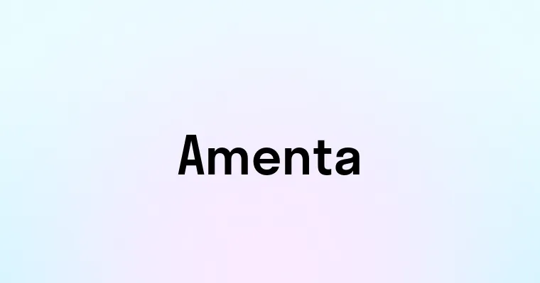 Amenta