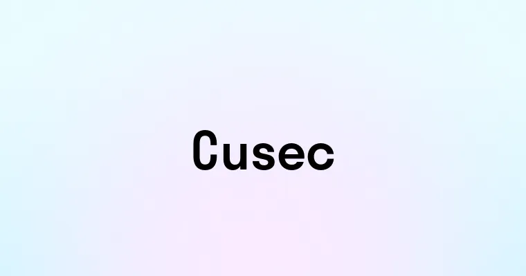 Cusec