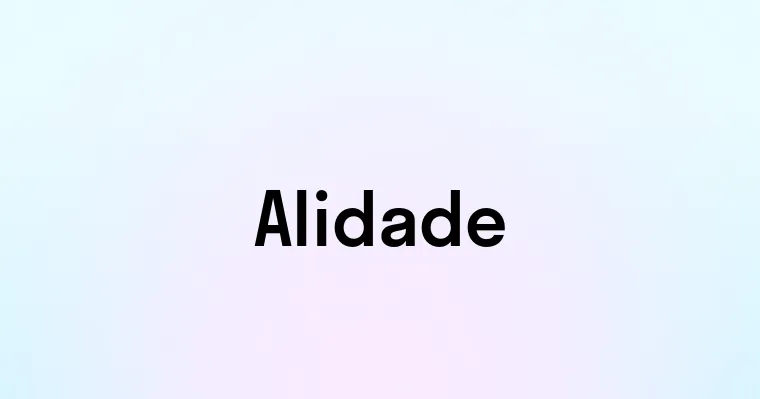 Alidade