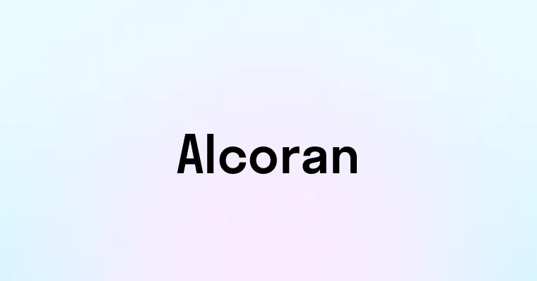 Alcoran