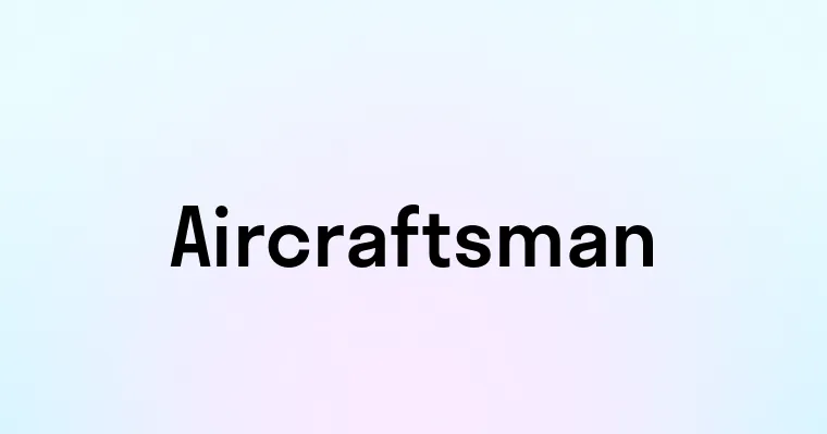 Aircraftsman