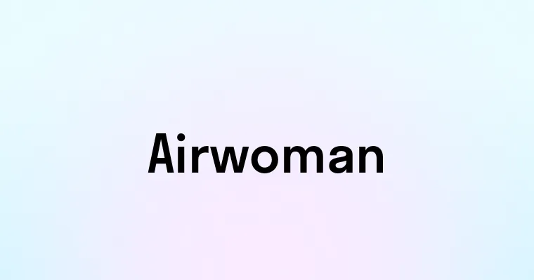 Airwoman