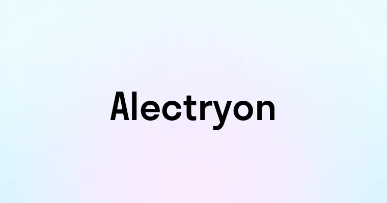 Alectryon