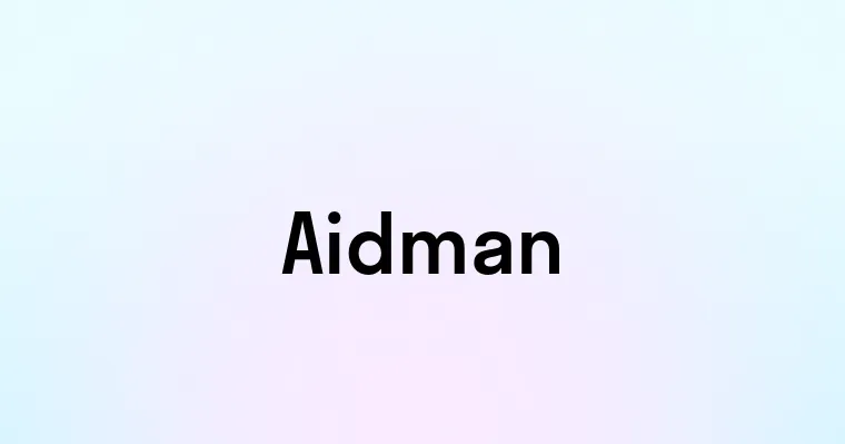 Aidman