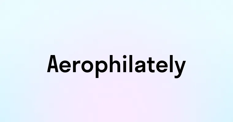 Aerophilately