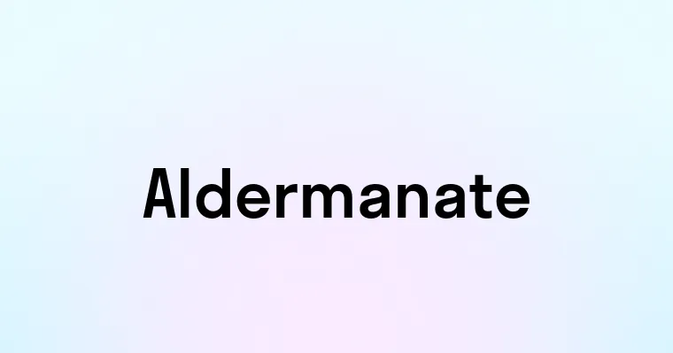 Aldermanate