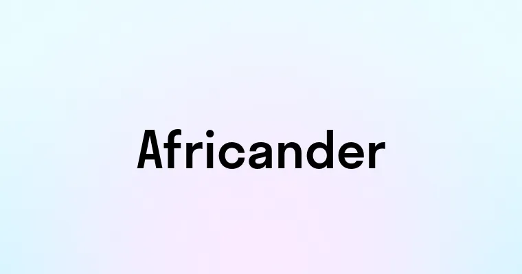 Africander