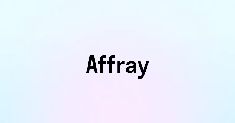 Affray