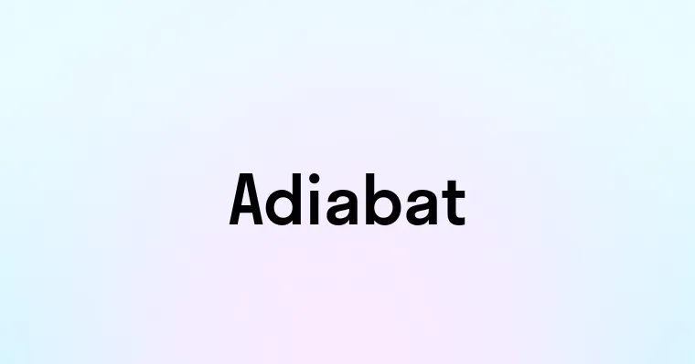 Adiabat