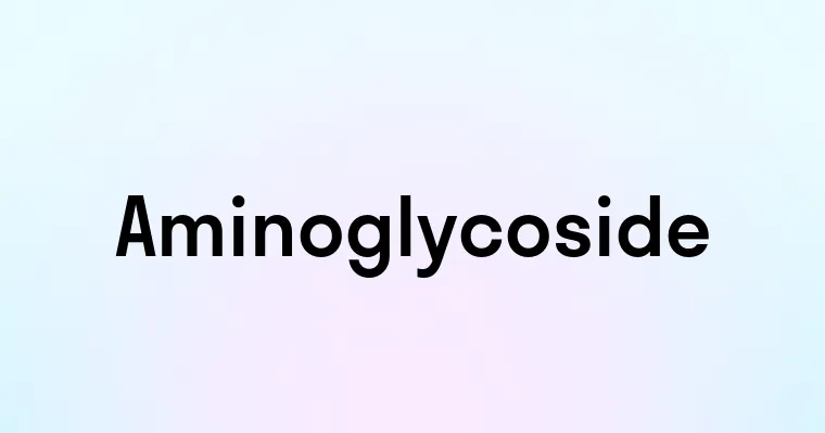 Aminoglycoside