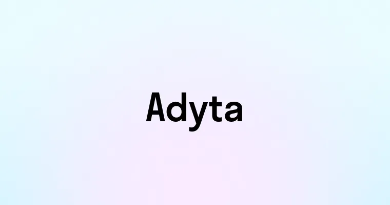 Adyta