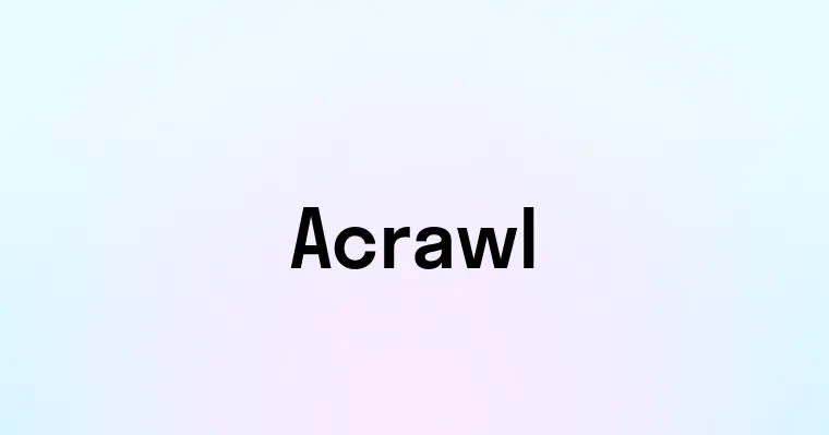 Acrawl