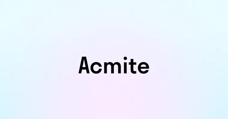 Acmite