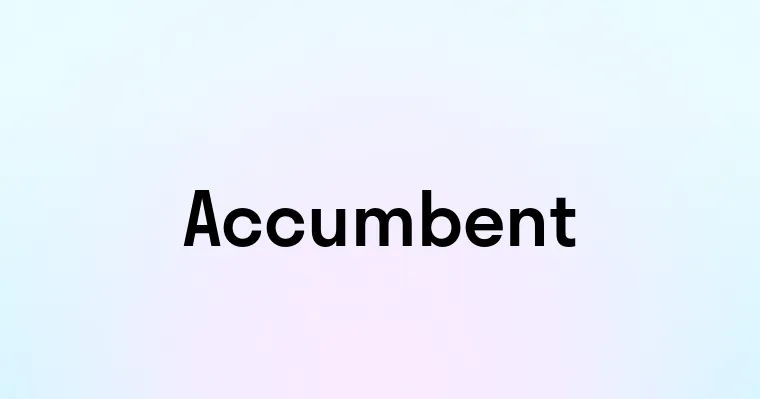 Accumbent