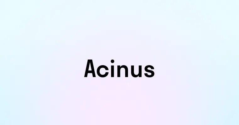 Acinus