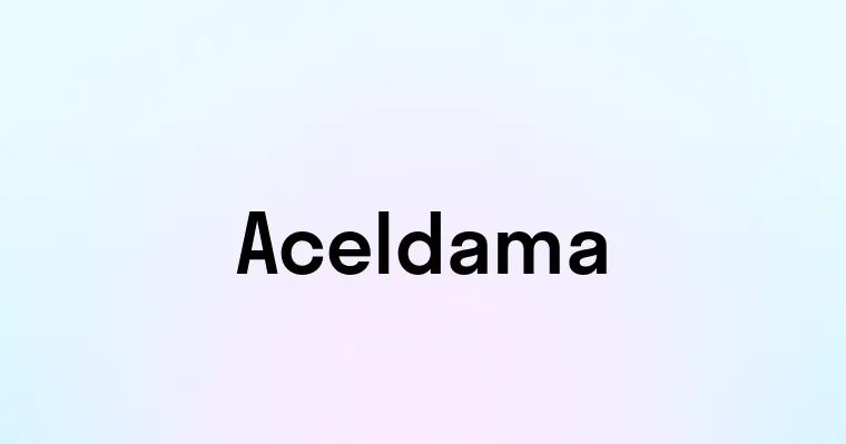 Aceldama