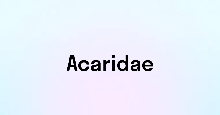 Acaridae