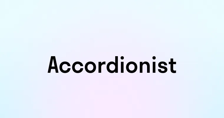 Accordionist