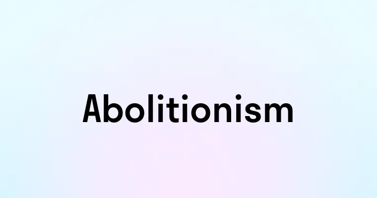 Abolitionism