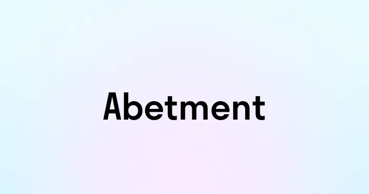 Abetment