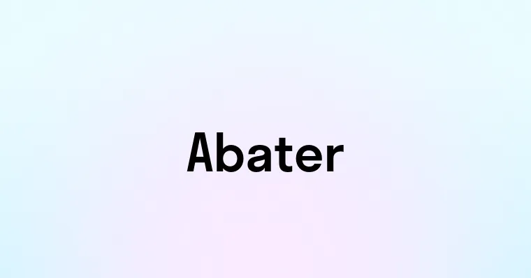 Abater