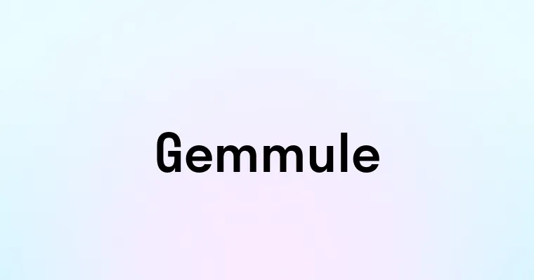 Gemmule