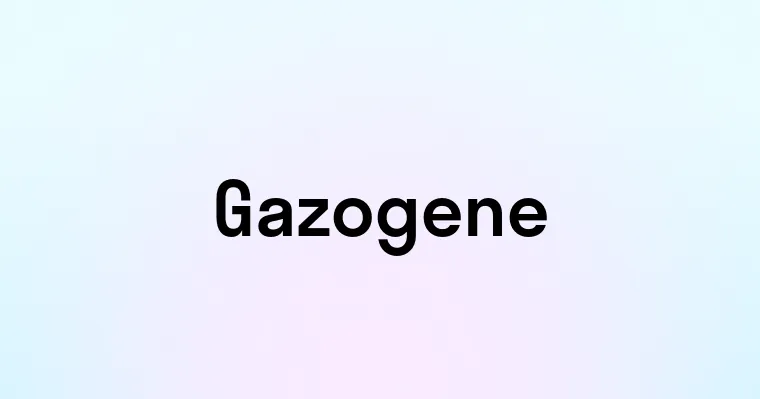 Gazogene