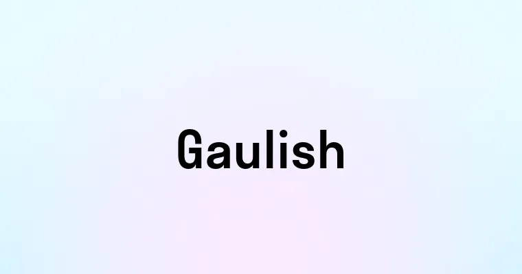 Gaulish