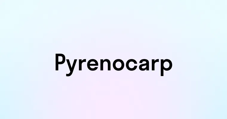 Pyrenocarp