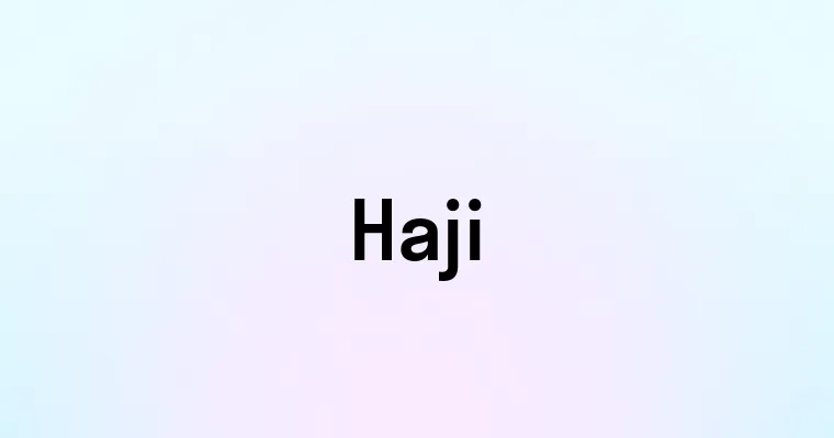 Haji