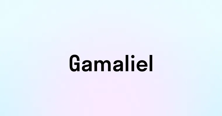 Gamaliel