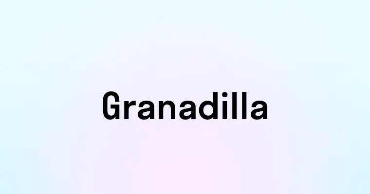 Granadilla