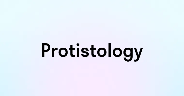 Protistology