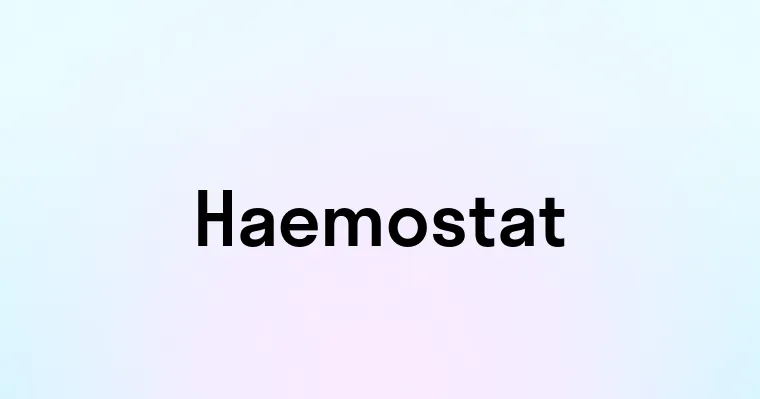 Haemostat