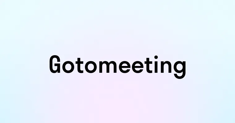 Gotomeeting