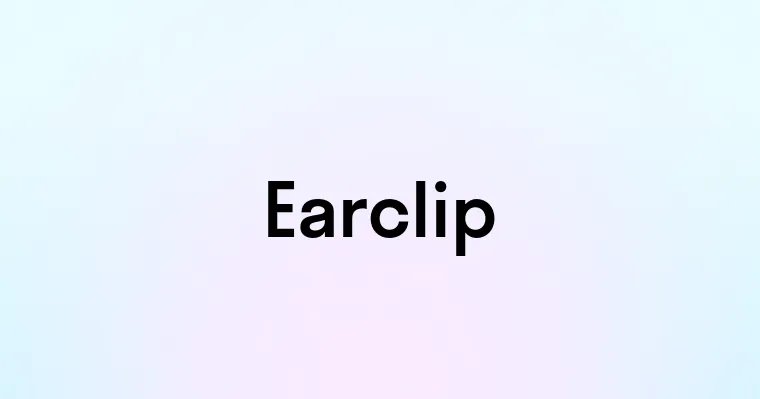 Earclip