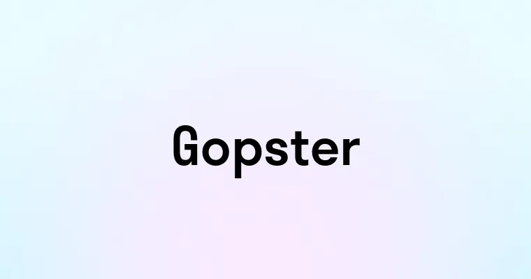 Gopster