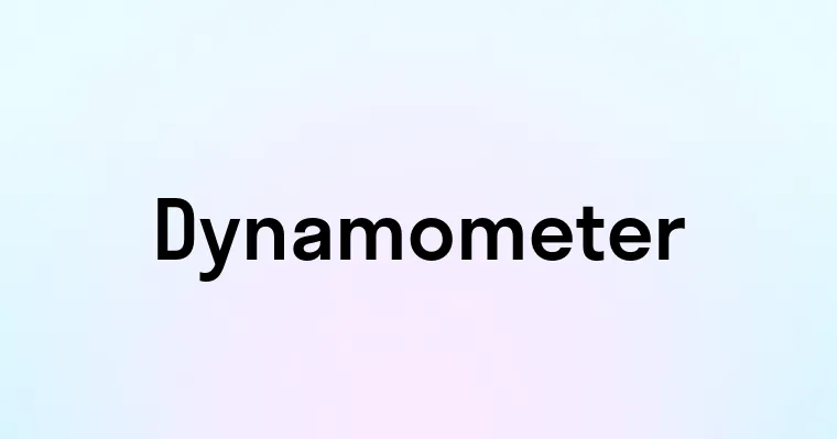 Dynamometer