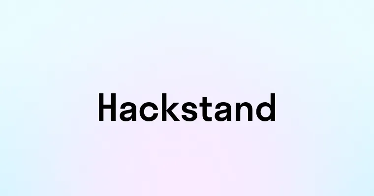 Hackstand