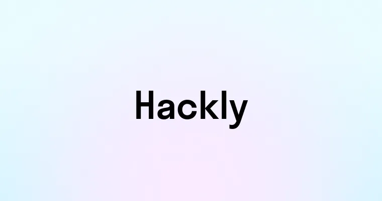 Hackly