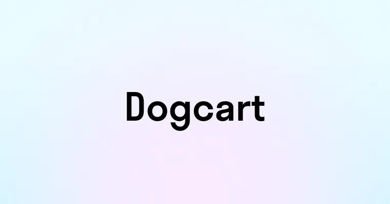 Dogcart