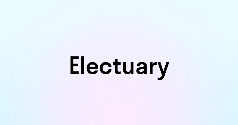 Electuary