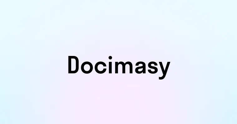 Docimasy