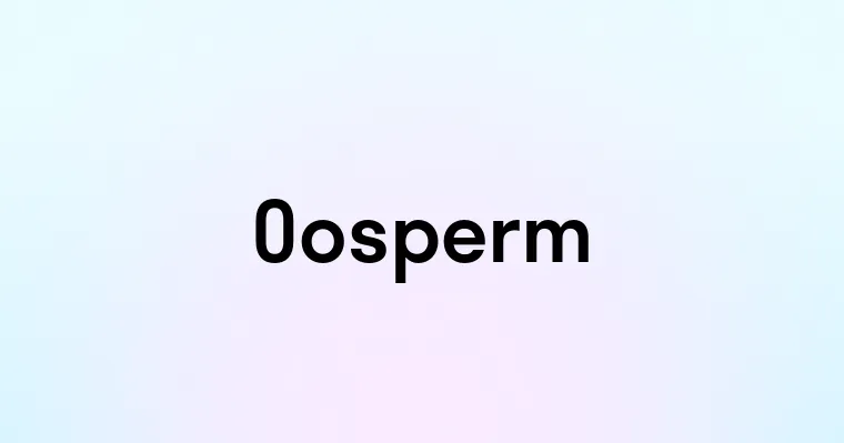 Oosperm